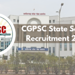 CGPSC State Service Recruitment 2024: Apply for SSE Today