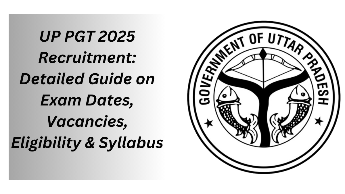 UP PGT 2025 Recruitment: Detailed Guide on Exam Dates, Vacancies, Eligibility & Syllabus