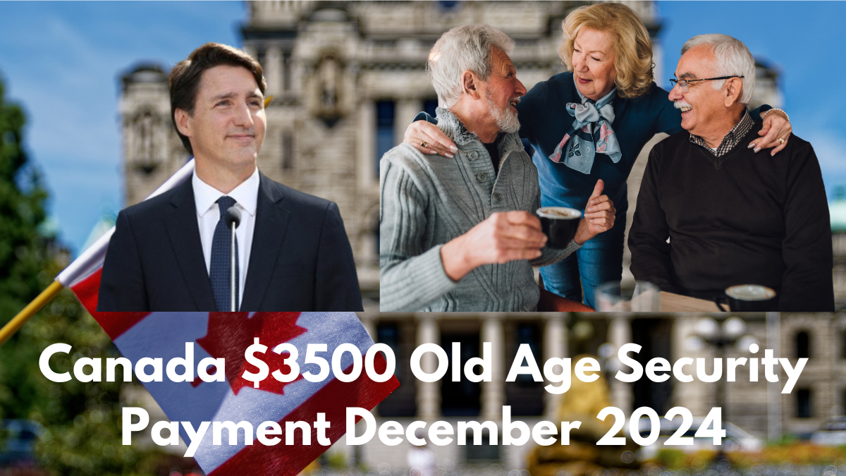 Canada $3500 Old Age Security Payment December 2024, Check Eligibility And More